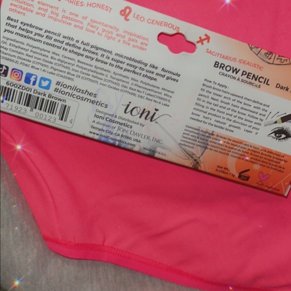 🤍,5/$25 🖤loni Cosmetics Dark Brown Pencil - Picture 2 of 2